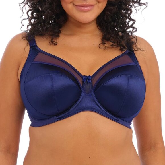NWT Goddess Keira Underwire Banded Bra Ink Blue 38DD GD6090 Full Coverage - Picture 2 of 8
